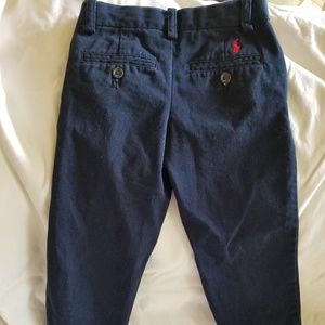 3T Polo Dress Pants Navy Blue